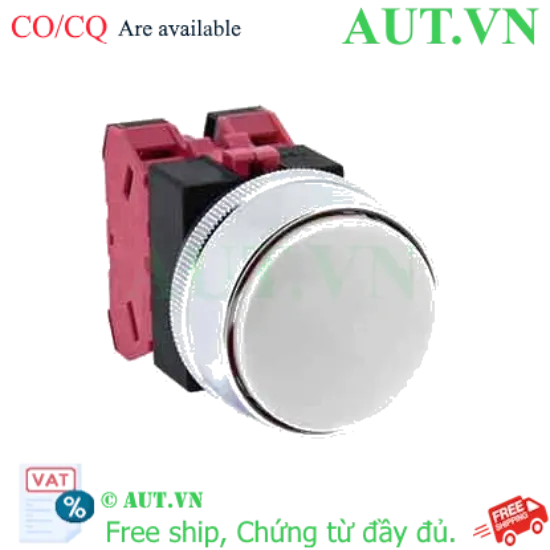 Ảnh của Nút nhấn nhả không đèn IDEC ABGS302NW D25 2NC (Trắng)