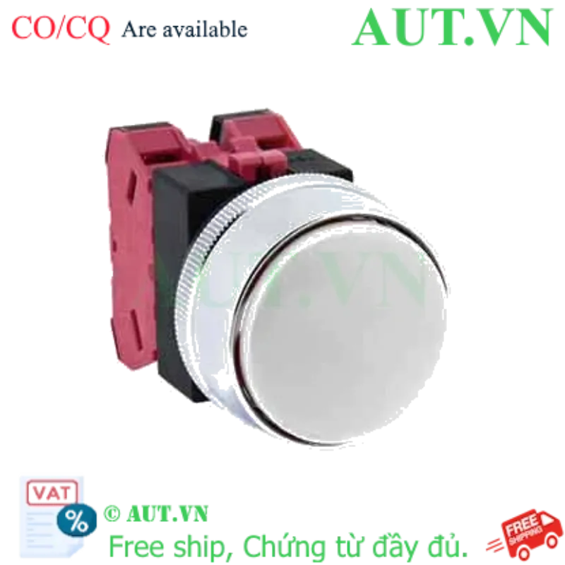 Ảnh của Nút nhấn nhả không đèn IDEC ABGS302NW D25 2NC (Trắng)