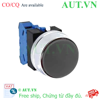 Ảnh của Nút nhấn nhả không đèn IDEC ABGS310NB D25 1NO (Đen)
