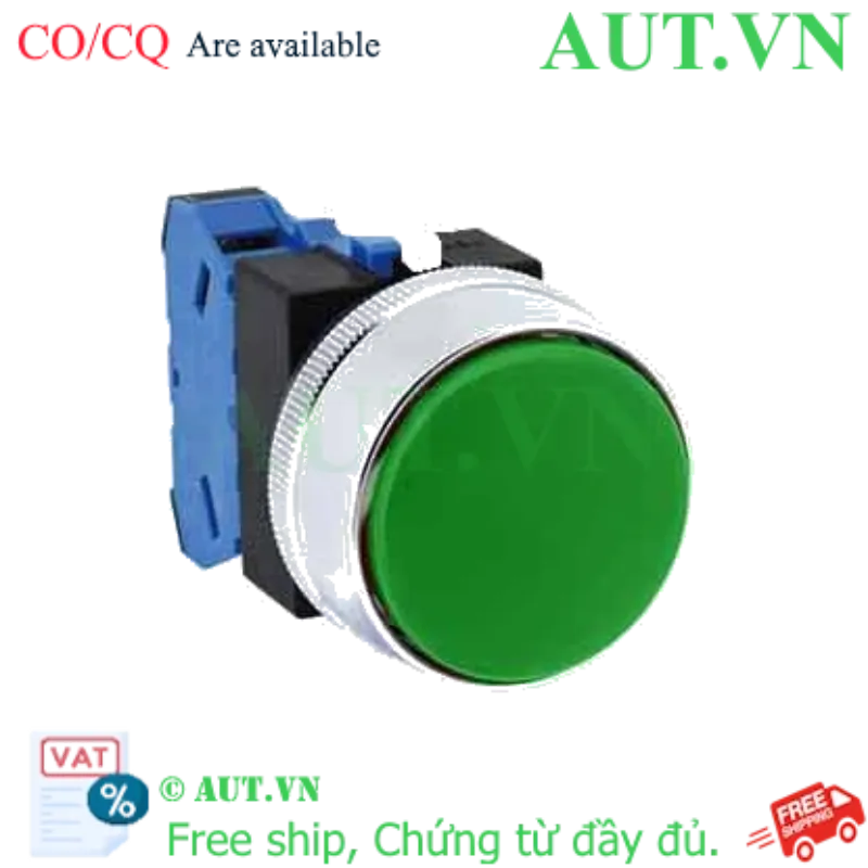 Ảnh của Nút nhấn nhả không đèn IDEC ABGS310NG D25 1NO (Xanh)
