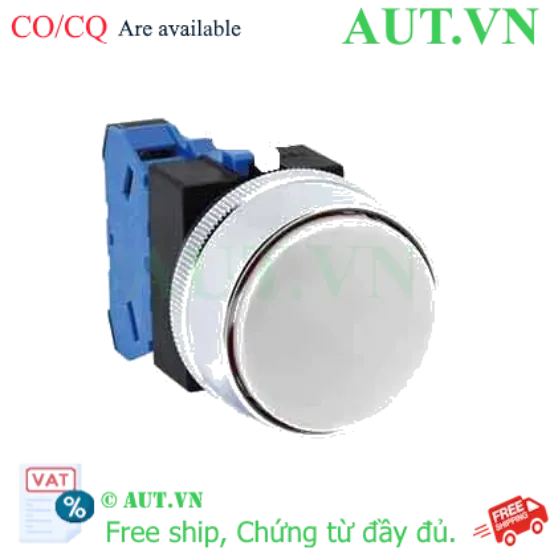 Ảnh của Nút nhấn nhả không đèn IDEC ABGS310NW D25 1NO (Trắng)