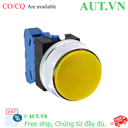 Ảnh của Nút nhấn nhả không đèn IDEC ABGS310NY D25 1NO (Vàng)