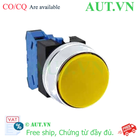 Ảnh của Nút nhấn nhả không đèn IDEC ABGS310NY D25 1NO (Vàng)