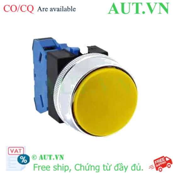 Ảnh của Nút nhấn nhả không đèn IDEC ABGS310NY D25 1NO (Vàng)