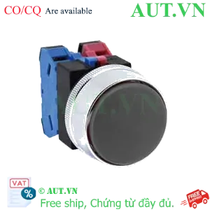 Ảnh của Nút nhấn nhả không đèn IDEC ABGS311NB D25 1NO+1NC (Đen)