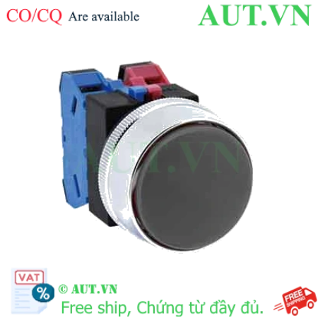 Ảnh của Nút nhấn nhả không đèn IDEC ABGS311NB D25 1NO+1NC (Đen)