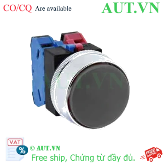Ảnh của Nút nhấn nhả không đèn IDEC ABGS311NB D25 1NO+1NC (Đen)