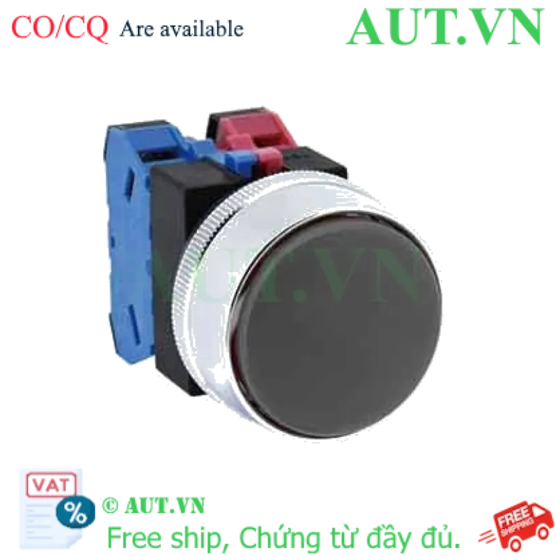 Ảnh của Nút nhấn nhả không đèn IDEC ABGS311NB D25 1NO+1NC (Đen)