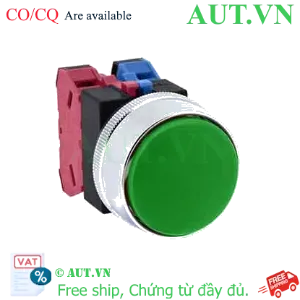 Ảnh của Nút nhấn nhả không đèn IDEC ABGS311NG D25 1NO+1NC (Xanh)