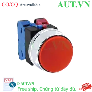 Ảnh của Nút nhấn nhả không đèn IDEC ABGS311NR D25 1NO+1NC (Đỏ)