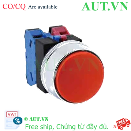 Ảnh của Nút nhấn nhả không đèn IDEC ABGS311NR D25 1NO+1NC (Đỏ)