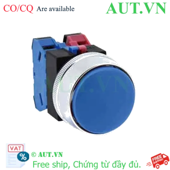 Ảnh của Nút nhấn nhả không đèn IDEC ABGS311NS D25 1NO+1NC (Xanh)