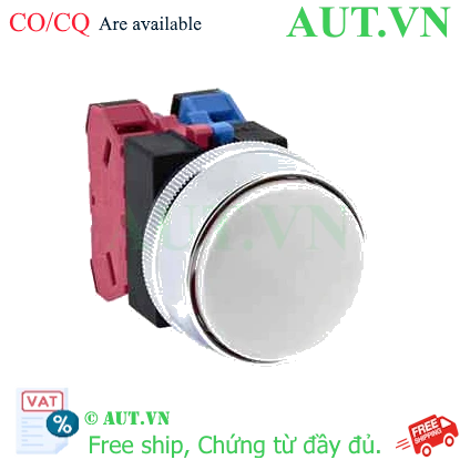 Ảnh của Nút nhấn nhả không đèn IDEC ABGS311NW D25 1NO+1NC (Trắng)