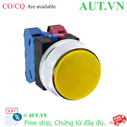 Ảnh của Nút nhấn nhả không đèn IDEC ABGS311NY D25 1NO+1NC (Vàng)