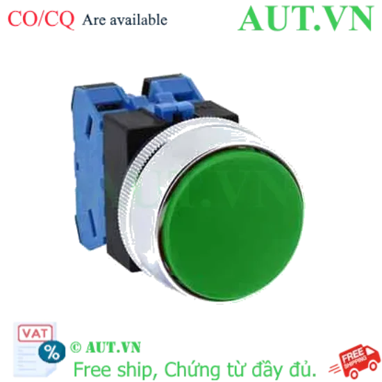 Ảnh của Nút nhấn nhả không đèn IDEC ABGS320NG D25 2NO (Xanh)