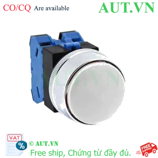 Ảnh của Nút nhấn nhả không đèn IDEC ABGS320NW D25 2NO (Trắng)