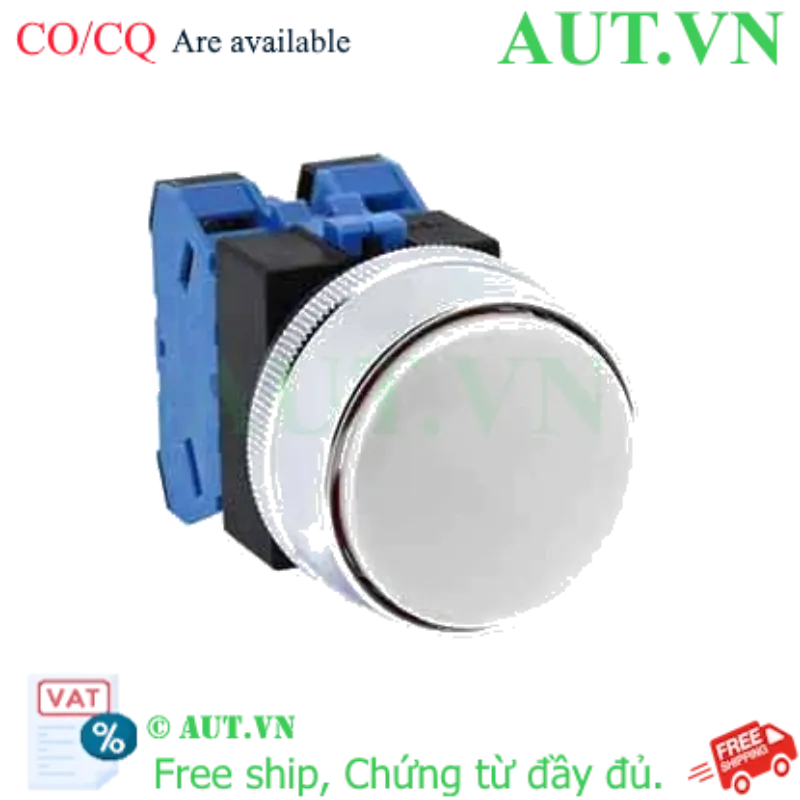 Ảnh của Nút nhấn nhả không đèn IDEC ABGS320NW D25 2NO (Trắng)