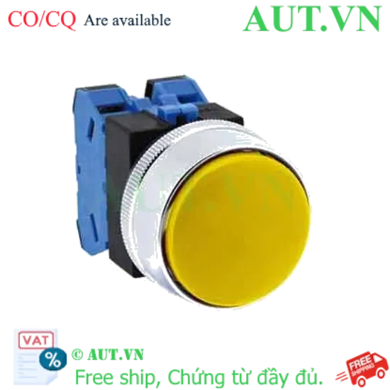 Ảnh của Nút nhấn nhả không đèn IDEC ABGS320NY D25 2NO (Vàng)