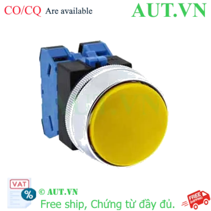 Ảnh của Nút nhấn nhả không đèn IDEC ABGS320NY D25 2NO (Vàng)