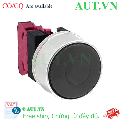 Ảnh của Nút nhấn nhả không đèn IDEC ABGW401B-MAU D22 1NC (Đen)