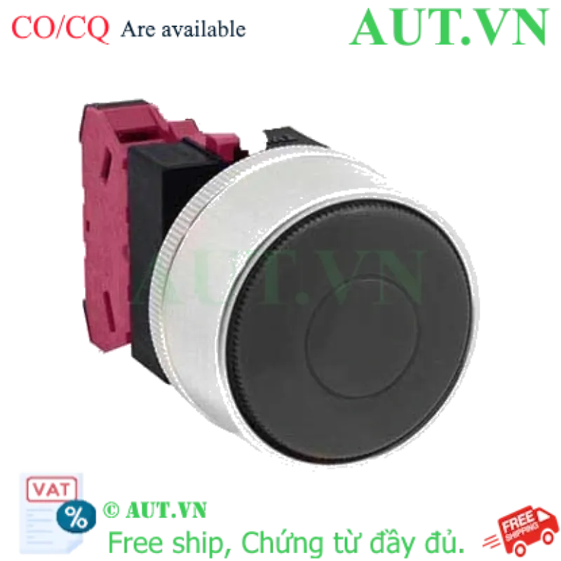 Ảnh của Nút nhấn nhả không đèn IDEC ABGW401B-MAU D22 1NC (Đen)