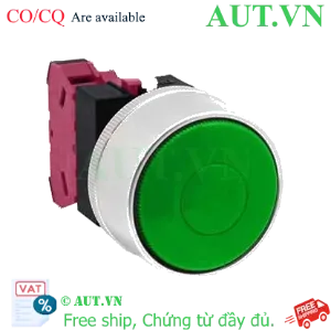 Ảnh của Nút nhấn nhả không đèn IDEC ABGW401G-MAU D22 1NC (Xanh)