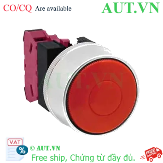 Ảnh của Nút nhấn nhả không đèn IDEC ABGW401R D22 1NC (Đỏ)
