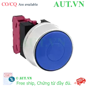 Ảnh của Nút nhấn nhả không đèn IDEC ABGW401S-MAU D22 1NC (Xanh)