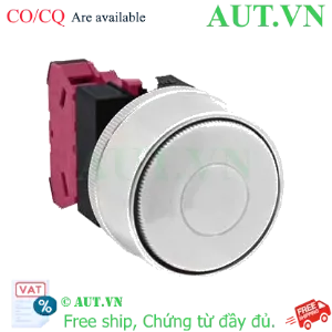 Ảnh của Nút nhấn nhả không đèn IDEC ABGW401W-MAU D22 1NC (Trắng)