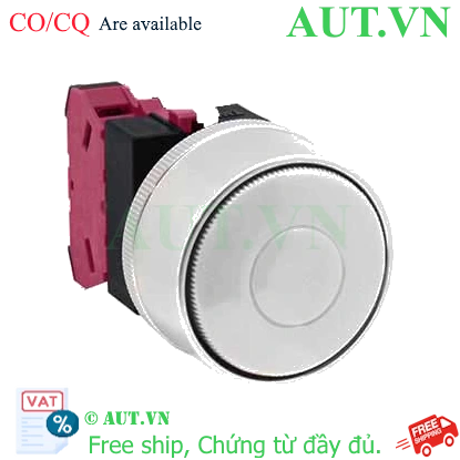 Ảnh của Nút nhấn nhả không đèn IDEC ABGW401W-MAU D22 1NC (Trắng)