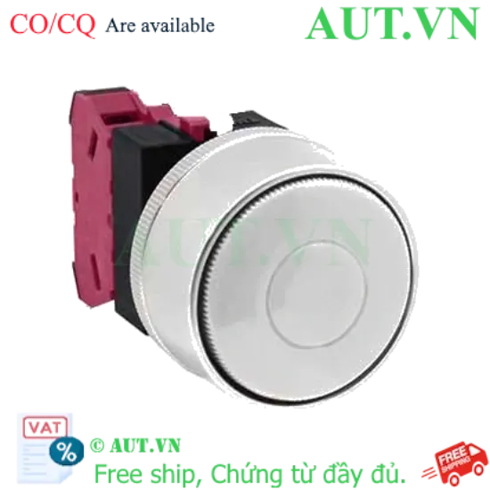 Ảnh của Nút nhấn nhả không đèn IDEC ABGW401W-MAU D22 1NC (Trắng)