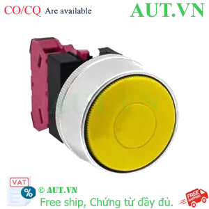 Ảnh của Nút nhấn nhả không đèn IDEC ABGW401Y D22 1NC (Vàng)