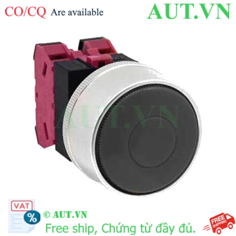 Ảnh của Nút nhấn nhả không đèn IDEC ABGW402B D22 2NC (Đen)