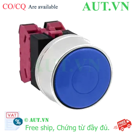 Ảnh của Nút nhấn nhả không đèn IDEC ABGW402S-MAU D22 2NC (Xanh)
