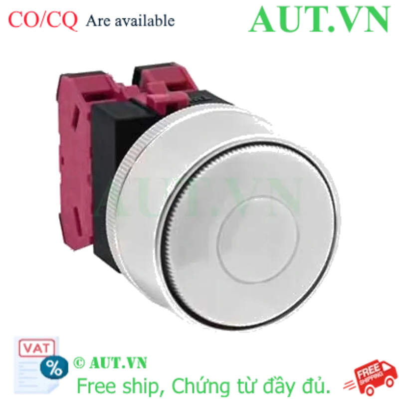Ảnh của Nút nhấn nhả không đèn IDEC ABGW402W D22 2NC (Trắng)