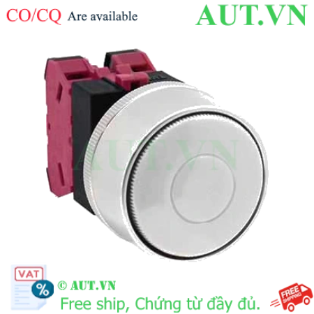 Ảnh của Nút nhấn nhả không đèn IDEC ABGW402W-MAU D22 2NC (Trắng)