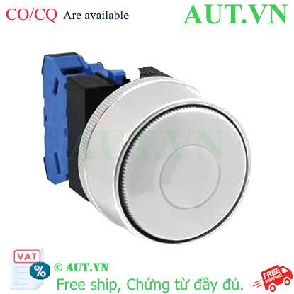 Ảnh của Nút nhấn nhả không đèn IDEC ABGW410W D22 1NO (Trắng)