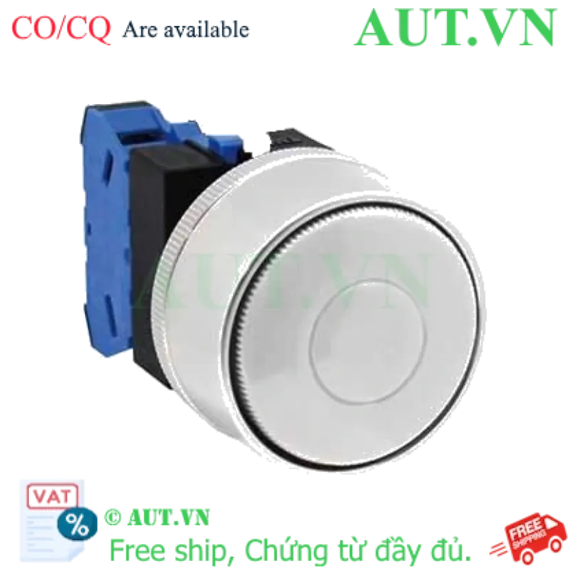 Ảnh của Nút nhấn nhả không đèn IDEC ABGW410W D22 1NO (Trắng)