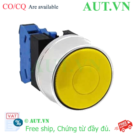 Ảnh của Nút nhấn nhả không đèn IDEC ABGW410Y D22 1NO (Vàng)