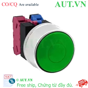 Ảnh của Nút nhấn nhả không đèn IDEC ABGW411G D22 1NO+1NC (Xanh)