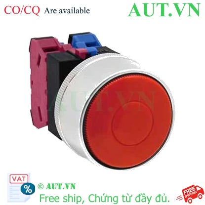 Ảnh của Nút nhấn nhả không đèn IDEC ABGW411R D22 1NO+1NC (Đỏ)