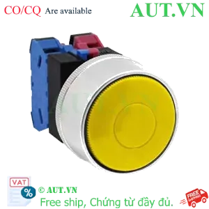 Ảnh của Nút nhấn nhả không đèn IDEC ABGW411Y D22 1NO+1NC (Vàng)