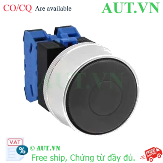 Ảnh của Nút nhấn nhả không đèn IDEC ABGW420B D22 2NO (Đen)