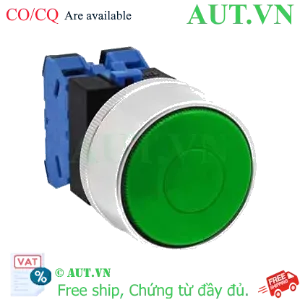 Ảnh của Nút nhấn nhả không đèn IDEC ABGW420G-MAU D22 2NO (Xanh)