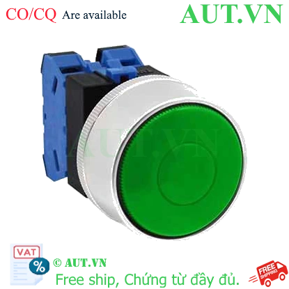 Ảnh của Nút nhấn nhả không đèn IDEC ABGW420G-MAU D22 2NO (Xanh)