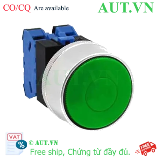 Ảnh của Nút nhấn nhả không đèn IDEC ABGW420G-MAU D22 2NO (Xanh)