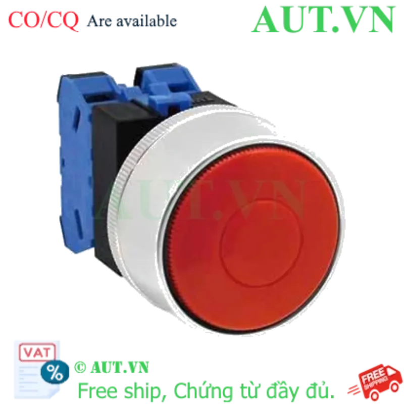 Ảnh của Nút nhấn nhả không đèn IDEC ABGW420R D22 2NO (Đỏ)