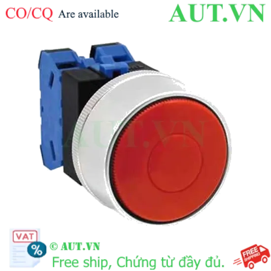 Ảnh của Nút nhấn nhả không đèn IDEC ABGW420R-MAU D22 2NO (Đỏ)