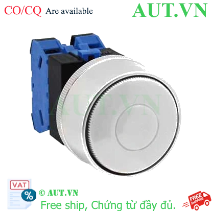 Ảnh của Nút nhấn nhả không đèn IDEC ABGW420W-MAU D22 2NO (Trắng)