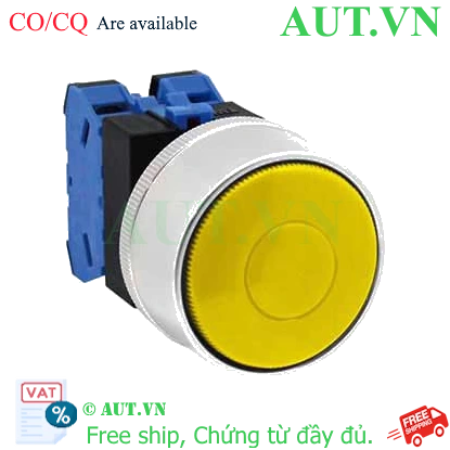 Ảnh của Nút nhấn nhả không đèn IDEC ABGW420Y D22 2NO (Vàng)